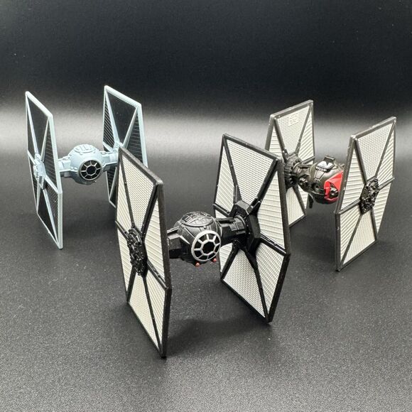 Hot Wheels Star Wars Tie Fighters Lot of 3 - Picture 1 of 16